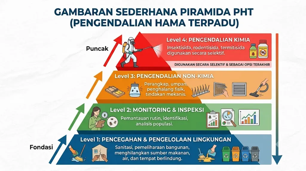 Gambaran Sederhana Piramida PHT